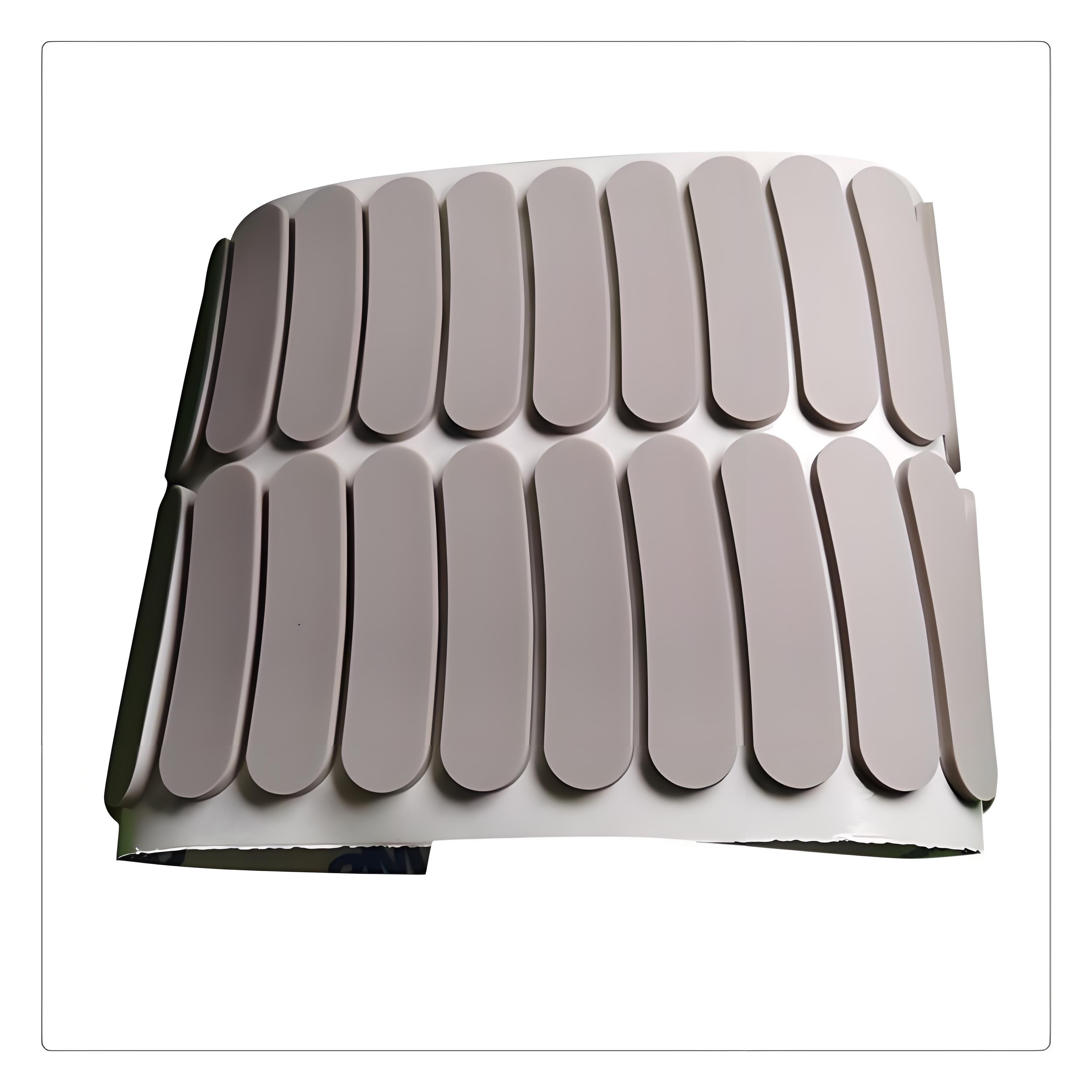 **Die-cut Silicone Pads with Adhesive Backing**